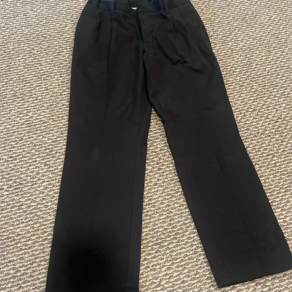 Chaps black pants- boys school approved performance - new with tags never worn